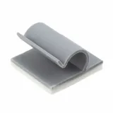 Essentra Components_KKC-4-RT_CBL CLIP J-TYPE GRAY ADHESIVE