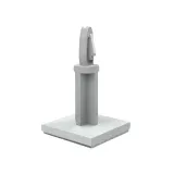 Essentra Components_LCBSB-9-01A-RT_BRD SPT SNAP LOCK ADHESIVE 9/16"