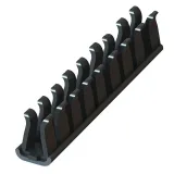 Essentra Components_MCCG-2N_GROMMET EDGE SLOT SS BLK 1=100'