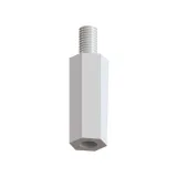 Essentra Components_MFTS6-11-48_HEX STANDOFF #6-32 NYLON 11/16"