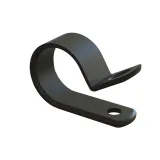 Essentra Components_N-2B-BK_CBL CLAMP P-TYPE BLACK FASTENER