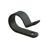 Essentra Components_N-6B-BK_CBL CLAMP P-TYPE BLACK FASTENER