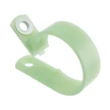 Essentra Components_NM-18-R18_CBL CLAMP P-TYPE GREEN FASTENER