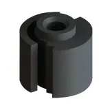 Essentra Components_SEI-2_SHEET EDGE INSERT BLK M4 THREAD