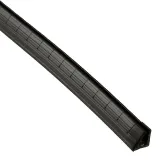 Essentra Components_SPGSG-3B_GROMMET EDGE SLOT PE BLK 1=100'