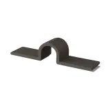 Essentra Components_UC-4-RT_CBL CLIP U-TYPE BLACK ADHESIVE
