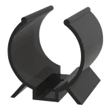 Essentra Components_V-1011_CBL CLIP U-TYPE BLACK FASTENER