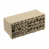 HARTING_16310301201000_Rectangular Power Connector, 30 Contact(s), Male, Press Fit Terminal, Receptacle