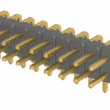 Harwin_M22-2042005_2mm RA Unshrouded Header, 40 Pos, Gold Plated, 2A, 250V