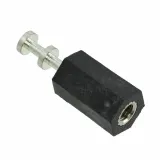 Harwin_W2331-00_Turret Terminal Brass Black 19.4mm Tin Over Nickel Bulk/Loose