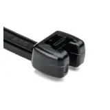 HellermannTyton_109-00105_Cable Ties, Clip Tie Polyamide 6/6 Black 50mm 220N Bag