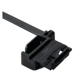 HellermannTyton_148-00092_WIRE CLAMPING CABLE TIES VERSION A DIAMETER ATTACHMENT .17 6.0 LONG BLACK PA66HS 500/PKG