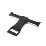 HellermannTyton_151-00016_Cable Management, Standoff Tape Clip Polyamide 6/6 Black Stud Mount Bag Automotive
