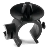 HellermannTyton_151-00096_Cable Management, Hose Clip Polyamide 6/6 Black 12.5mm Bag Automotive