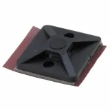 HellermannTyton_151-00432_Standard Locking with Adhesive Mount Polyamide 6/6 Black Automotive Bag