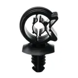 HellermannTyton_151-00927_Cable Clip, Bundle Dia .24in-.3in Panel.028in-.25in Mnt Hole Dia .26in PA66HIRH