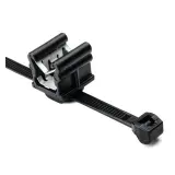 HellermannTyton_156-00016_Nylon Cable Ties | Black | 35mm | Clip Mount | PA66