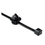 HellermannTyton_156-00066_Cable Ties, Standard Locking Polyamide 6/6 Black 110mm 225N Bag