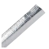 HellermannTyton_170-03062_ALUMINUM LAMINATED FIBERGLASS SLEEVING TUBE 0.5 DIA. SILVER 100.0 FT/STANDARD REEL