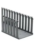 HellermannTyton_181-33014_SLOTTED WALL DUCT,  3INX3IN NON-ADHESIVE,  PVC,  GRAY,  5-6FT STICKS