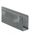 HellermannTyton_184-24004_HIGH DENSITY SLOTTED DUCT - 2 IN X 4 INNON-ADHESIVE, PVC, GRAY, 6 FT STICK