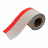 HellermannTyton_591-00278_2" White/Orange vinyl 30 feet per roll for Arc Flash labeling