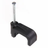 HellermannTyton_FC1410_CBL CLIP U-TYPE WHITE FASTENER