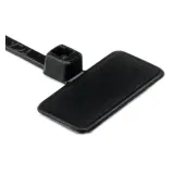HellermannTyton_IT18FL0C2_Cable Ties, Identification Polyamide 6/6 Black 19mm 80N Bag