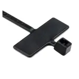 HellermannTyton_IT18R0C2_Cable Ties, Identification Polyamide 6/6 Black 22mm 80N Bag