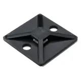 HellermannTyton_MB4A0C2_CABLE TIE HLDR QUAD ADH BLACK