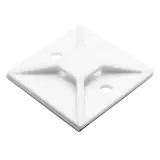 HellermannTyton_MB5A10C2_Cable Tie Accessories, Self Locking Polyamide 6/6 White Bag