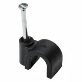 HellermannTyton_NC80_CBL CLIP U-TYPE BLACK FASTENER