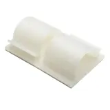 HellermannTyton_RB14L4_CBL CLIP C-TYPE NATURAL ADHESIVE