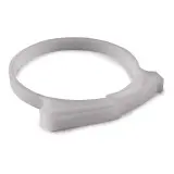 HellermannTyton_SNP6010C2_CBL CLIP HOSE WHITE