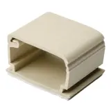 HellermannTyton_SRCI0750C2_TSR Adhesive Cable Clamp, 1.25'' Width, .77" Height, PVC, Ivory, 100/pkg