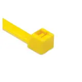 HellermannTyton_T50R4M4_Cable Ties, Standard Locking Polyamide 6/6 Yellow 50mm 225N Bag