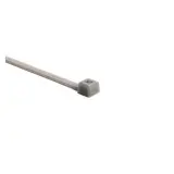 HellermannTyton_T50R8C2_Cable Tie, 50 lb. 7.9IN. Max. Bun. Dia.1.97IN. PA66, Gray