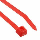 HellermannTyton_T50R2HALC2_Cable Ties, Standard Locking Polyamide 6/6 Red 44.45mm 177.9N Bag