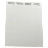 HellermannTyton_TAG1L-105_Tag,  Laser;  Clear Polyester;  Permanent Pressure Sensitive Acrylic;  1.9 in.;