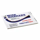 HellermannTyton_TCWM2_Adhesive Cable Marker,  Handi-Pak A to ZLegend 2.54 - 9.52mm 45 Markers