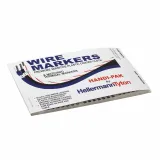 HellermannTyton_TCWM3_Adhesive Cable Marker,  Handi-Pak A to ZLegend 2.54 - 9.52mm 45 Markers