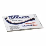HellermannTyton_TCWM8_Cable Markers Pre-Marked Adhesive Vinyl Cloth White Book