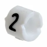 HellermannTyton_WC6-2_WIRE MARKER CLIP-ON WHITE