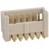 Hirose_DF13-6P-1.25DS(50)_Conn Shrouded Header (3 Sides) HDR 6 POS 1.25mm Solder RA Side Entry Thru-Hole Tube