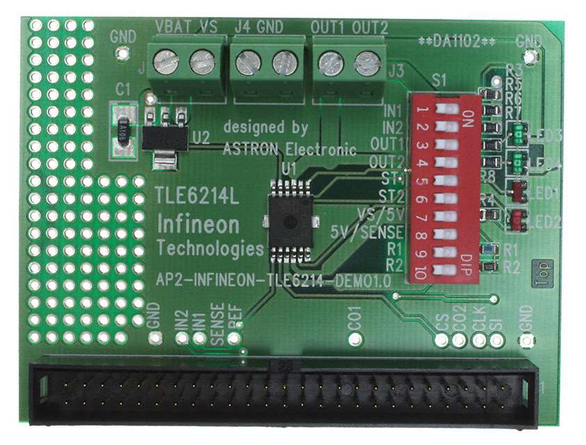 Infineon Technologies_DEMOBOARD TLE 6214L