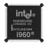 Intel_NG80960JD3V66_RISC Microprocessor, 32-Bit, 66MHz, CMOS, PQFP132, PLASTIC, QFP-132