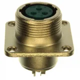 JAE Electronics_SRCN2A13-3S_3 Pin Female Receptacle, Straight, Solder, 500V, 1A