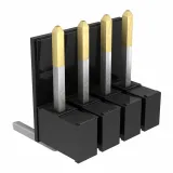 Molex_0022282043_Headers & Wire Housings KK 100 Hdr Pol RtAn 04 Ckt 30 SGold