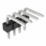 Molex_0022286041_4 Pos RA Header, 2.54mm Pitch, 4A, Tin Plated