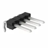 Molex_0022289040_4A RA SMT Header, 4 Pos, 2.54mm Pitch, Tin Plated